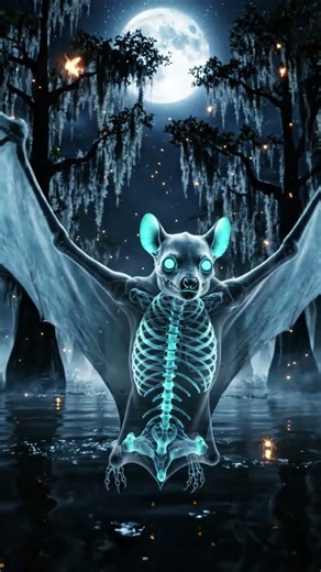 Hidden Facts about Bats 🦇 X-Ray Secrets Revealed of a Bat #bats #facts #animalfacts