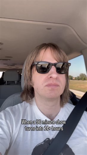 On the road to Decatur, IL. Playing the show is the easy part, it's everything before and after that takes it out of me. Setting up, sound checking, playing, tearing down, loading up, and driving, rinse repeat. Somehow a 90 minute show ends up taking 14 hours, but I do love getting to see parts of the country I'd never have seen otherwise. | A View of Earth from the Moon