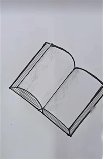 how to draw open book drawing // khuli kitab kese banaye // khuli kitab art vedeo #shortvideo #short