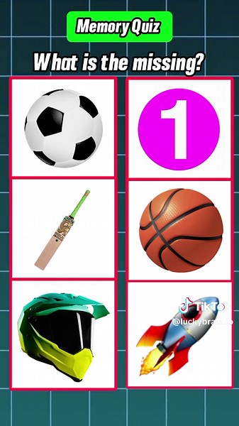 picture Memory Test ❓🤯