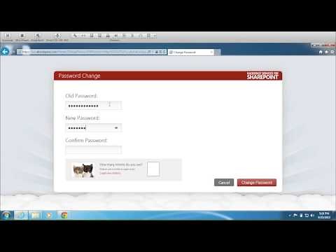 How to Change Your SharePoint Password (Tutorial)