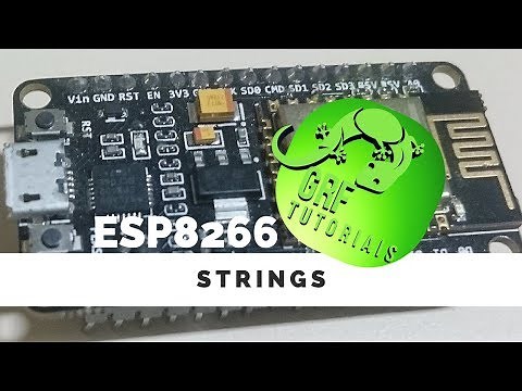 6) Tutorial ESP8266 / ESP32 Operações com Strings