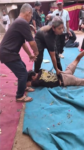 Healing a Possession with Broken Roof Tiles #jaranan #kudalumping #viralvideos