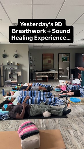 Yesterday’s 9D Breathwork Sound Healing workshop was nothing short of powerful. Breathwork opens the body. Sound calms the nervous system. Together, they create a deep, immersive experience that supports emotional release, clarity, and reconnection. Thank you to everyone who joined us. And thank you @essentialmelodiessound and @girlsnightinhomeparties for guiding such profound work. Ready to experience it for yourself next time? #9dbreathwork #lotusevolutionswellness #nervoussystemhealing #sound