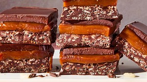 Caramel Crunch Bars Pack In Layers Of Sticky-Sweet Flavor