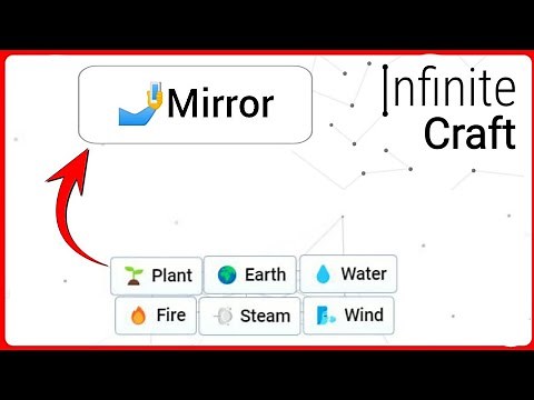 How to make Mirror in infinite craft | infinity craft