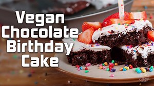 Know someone with a birthday? Or an un-birthday? Share this delicious chocolate cake with them. Just make sure you keep a piece for yourself :) | Sunwarrior