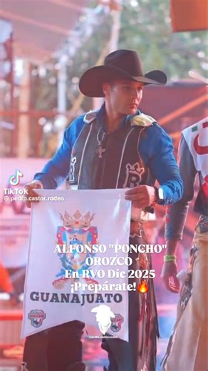 Rodeo El Viejo Oeste on Instagram: "Alfonso “Poncho” Orozco es uno de los jinetes de toros más destacados de México. Originario de Salamanca, Guanajuato, ha combinado la tradición charra con la escena internacional del bull riding. *Logros recientes* *Lidera el circuito Cuernos Chuecos 2025*, buscando la victoria en la sexta fecha del año *Campeón del Torneo Millonario Charro* con el equipo de Pepe Aguilar (noviembre 2025) *Campeón con El Soyate de Pepe Aguilar* en el Congreso y Campeonato Nacio