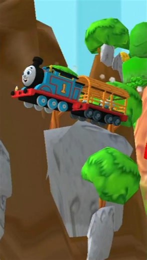 baby kids train jump bridge 🌉 game play