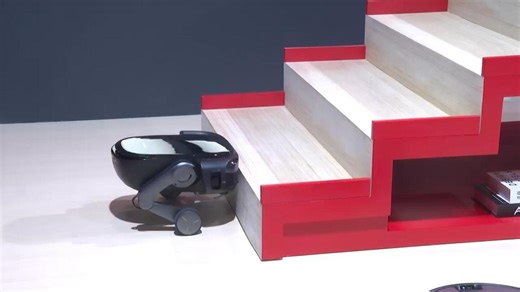 Robot vacuum with legs that can climb stairs launched at CES tech show