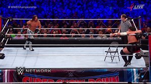 746K views · 5.2K reactions | No count-outs. No disqualifications. Only PUNISHMENT as AJ Styles and Samoa Joe wage war in Melbourne! | WWE | Facebook