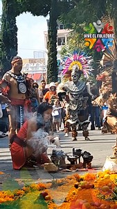 69K views · 10K reactions | Danzas Prehispánicas en el Zócalo de Puebla Danzarán hasta las 4:00PM | Vive el Folklore | Facebook