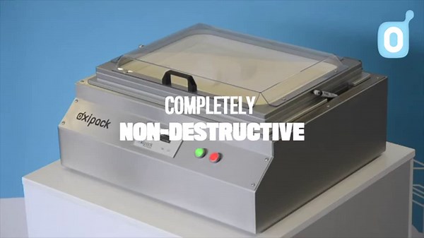 The Oxipack Stationary Leak Tester | For testing flexible and MAP pouches