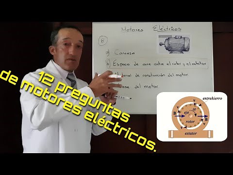 🕵️Preguntas resueltas y explicadas de MOTORES ELÉCTRICOS.
