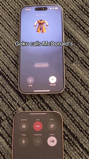 Goku's Hilarious McDonald's Prank Call
