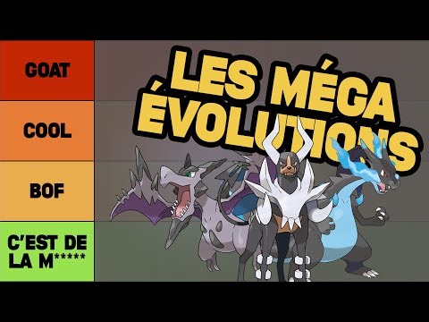 Quelle est la MEILLEURE MÉGA-ÉVOLUTION de Pokémon ? Tier List #2