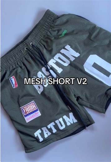 Boston Mesh Shorts V2 for Men: Stylish and Comfortable