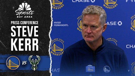 Steve Kerr breaks down Warriors' struggles, ‘fatigue' in road loss against Bucks