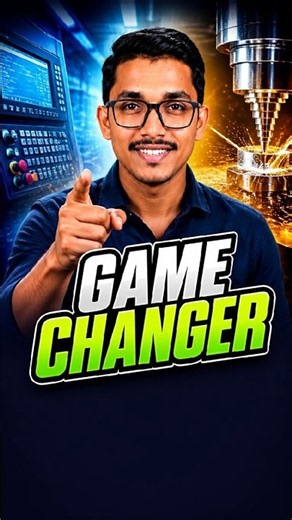 😱वह सच जो कोई नहीं बताता: CNC प्रोग्रामिंग सीखना इतना आसान है🔥 #cncknowledge #cncmachine #youtube