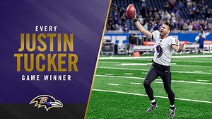 AutomaTUCK. Watch every one of Tucker's game winners Fire 📺: TNF on FOX at 8:20 p.m. | Baltimore Ravens