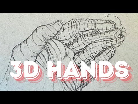 How to Draw Hands Using Cross Contour: Basic Drawing Tutorial