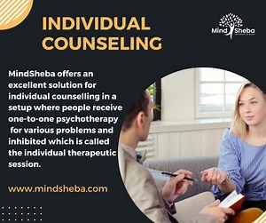 Individual counseling is a personal opportunity to receive support and experience growth during challenging times in life. Individual counseling can help one deal with many personal topics in life such as anger, depression, anxiety, substance abuse, marriage and relationship challenges, parenting problems, school difficulties, career changes, etc. Individual counseling (sometimes called psychotherapy, talk therapy, or treatment) is a process through which clients work one-on-one with a trained m