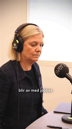 Din trygghet vid arbetslöshet har SD och regeringen försämrat. | Magdalena Andersson
