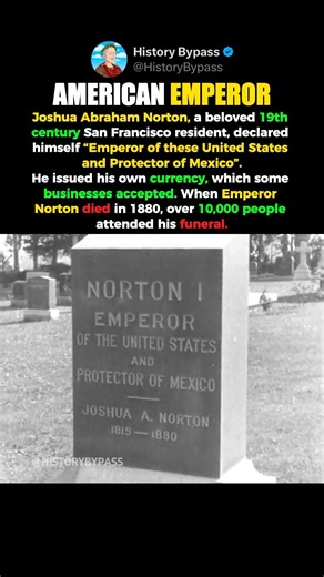 The Forgotten Emperor of the United States #shorts