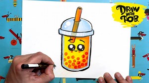 ✏️ARE YOU READY TO DRAW? Here's another #DrawWithRob film for you to watch with your little ones. Today we are drawing a cute BUBBLE TEA character 🧋! All you need is a piece of paper, a pencil, something to colour with and half an hour or so. Remember to share pics of your artwork. Good luck! * If you are a teacher watching this video with your class, why not post a picture of you all holding your finished artworks using the #DrawWithRob hashtag. * Don't forget to subscribe to my newsletter and