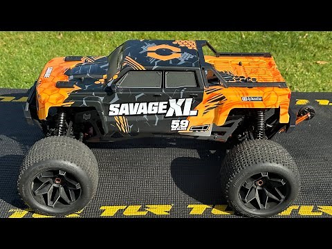 NEW HPI Savage XL 5.9 GTXL6 - F5.9 - 3 Speed - Wheelies & High Speed