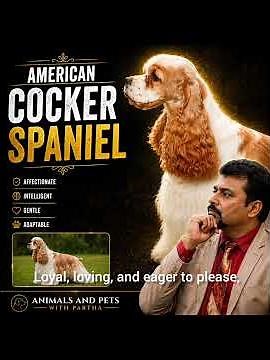 #dogbreed #puppy The American Cocker Spaniel