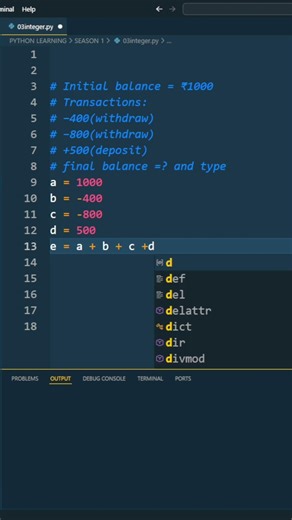 What is datatype? Let’s learn Int #coding #python #learning #shorts #viral #datastructures #code