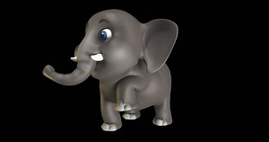 3d Cute Cartoon Baby Elephant Dancing Stock Footage Video (100% Royalty-free) 1105160791 | Shutterstock