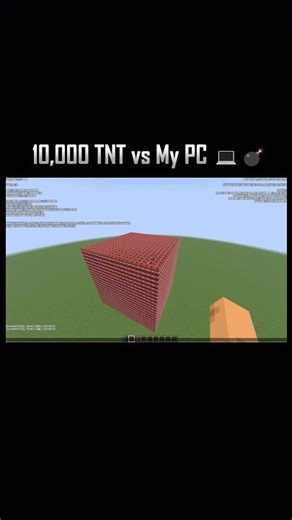 I Exploded 10,000 TNT in Minecraft… and My PC Instantly Died 💀💻💣