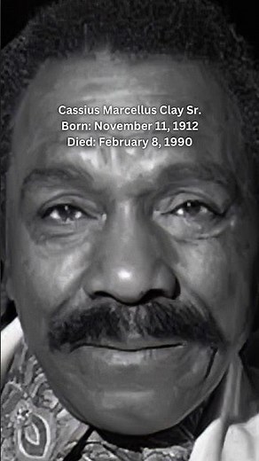 Cassius Marcellus Clay Sr. Was The Father Of Muhammad Ali🥊#cassiusclay #muhammadali #fy #shorts