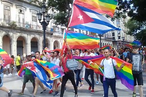 Celebran el segundo aniversario de la marcha LGBTQ del 11 de mayo de 2019 en La Habana