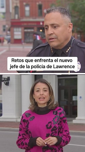 Tras ser juramentado como jefe de policía de Lawrence, Massachusetts, Maurice Aguiler habló con Telemundo Nueva Inglaterra sobre su visión de los retos que enfrenta.