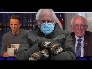 Bernie Sanders REACTS to His Viral Inauguration Mittens Memes