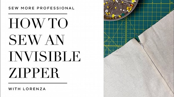How to Sew an Invisible Zipper [Sewing]