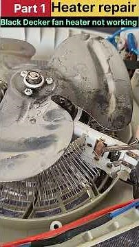 Repair and service room heater fan ll cheap heater fan repair ll Heater not working ll part 1