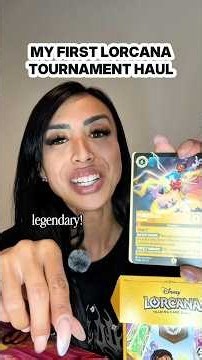 My first Lorcana Pre-Release Event and I walked away with 6 Legendary’s + 4 FOIL Epics!