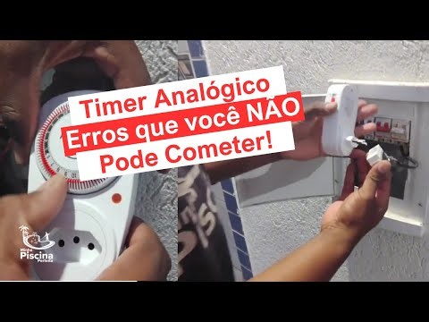 Como Programar Timer Analógico da Piscina (Passo a Passo Completo)