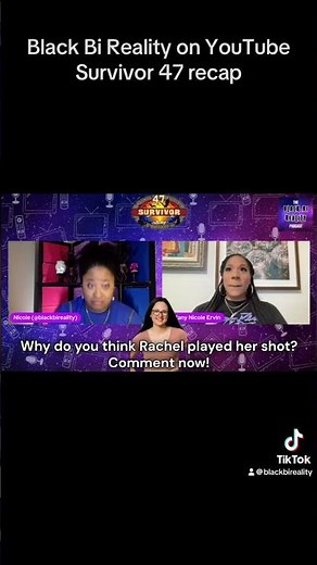 Rachel's Shot In The Dark on Survivor 47 ￼