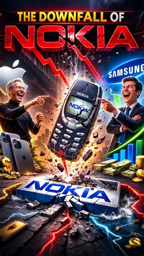 The downfall of nokia #nokia #business #brand