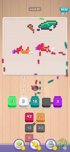 Food Hunt: Pixel Puzzle - Gameplay (Android, IOS)