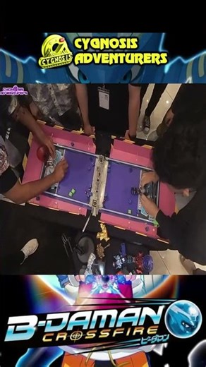 B-Daman Crossfire Break Bomber Battlefield Tournament Finals Battle 1 Kuching Sarawak