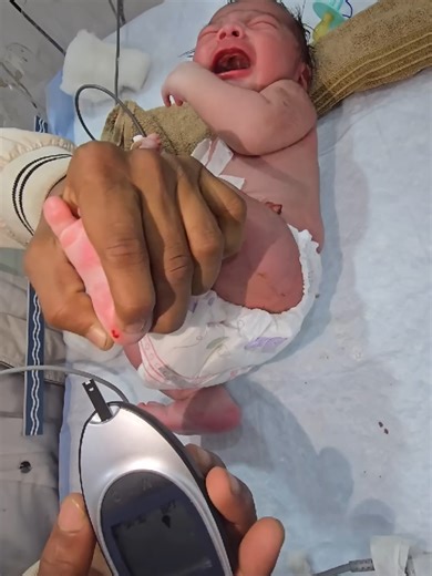 Newborn RBS Monitor 👶 #newborn #baby #nicubaby #nurse