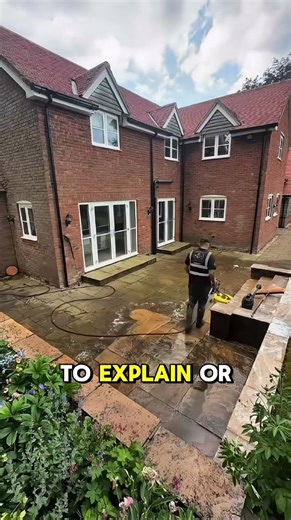 This customer watched me cleaning his roof the entire time #pressurewashing #roofcleaning