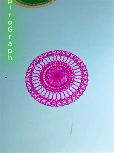 Artwork Spirograph Shorts Art #asmr #asmrtiktoks #viral #foryoupage #fyp #shorts #satisfied #spriograpgh #draw