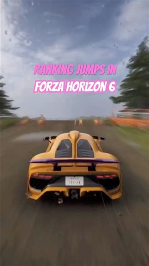 Ranking 6 Forza Cars by Longest Jump 🚗🏔️